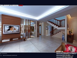 城市山林 中式現(xiàn)代客廳裝修的藝術融合——深圳市藝源居裝飾工程作品賞析